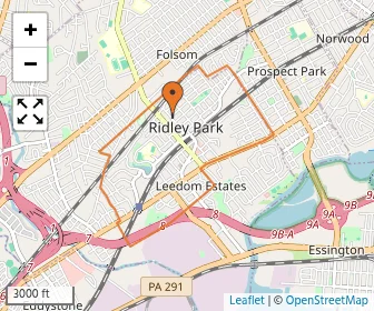 Area schools map